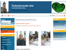 Tablet Screenshot of cs-sklo.cz
